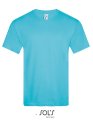 Heren T-shirt Sols V-Neck Victory Atoli Blue